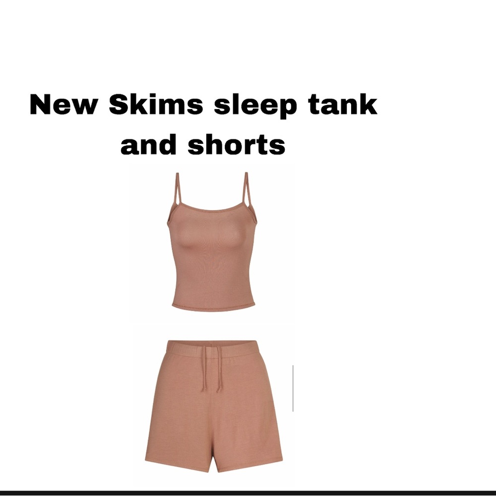 New Skims Jersy Short and Tank Set in Large Sold out! MSRP $108